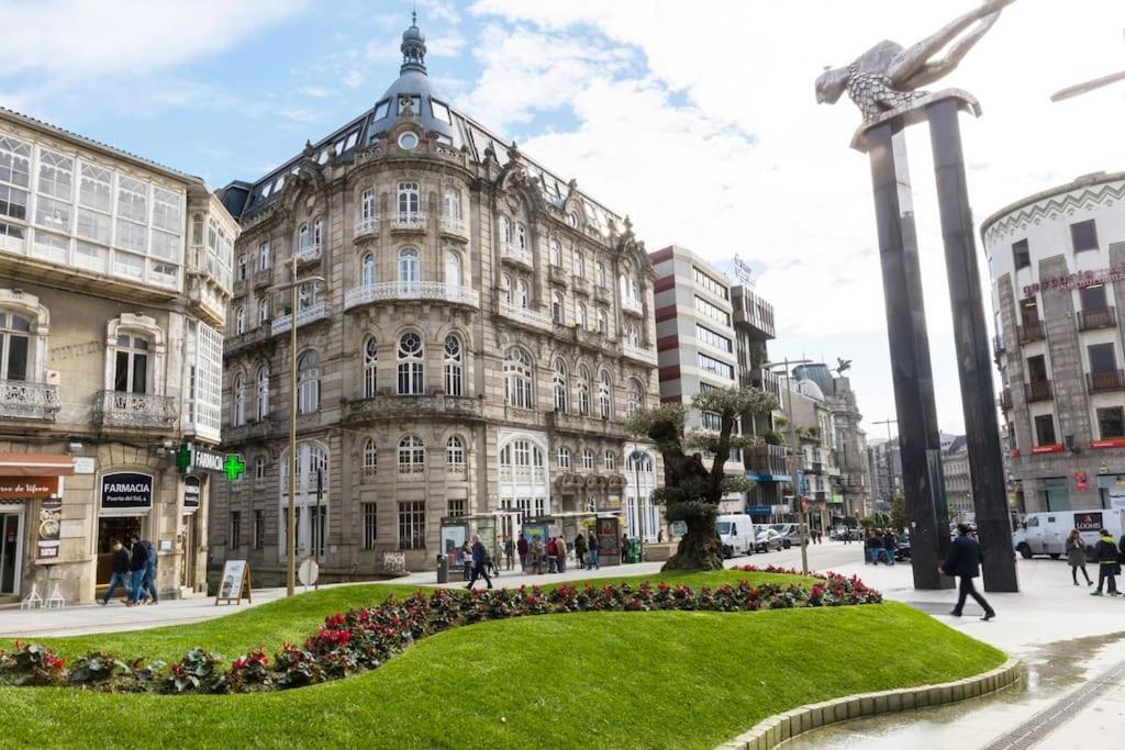 Appartement Duplex De Lujo En Pleno Centro De La Ciudad. à Vigo Extérieur photo